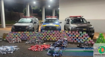 Operação Cerberus apreende produtos contrabandeados em Itumbiara